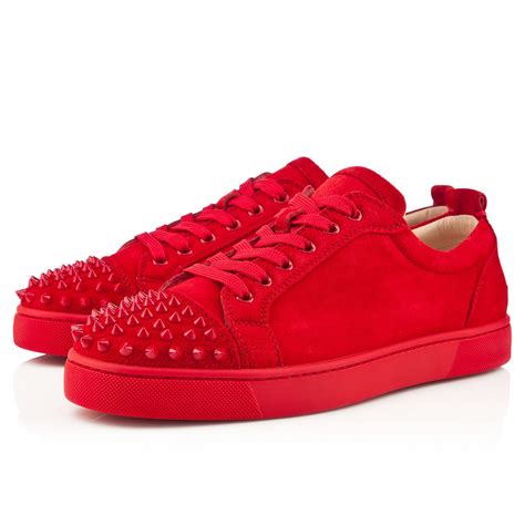 christian lv red bottoms|red bottoms with no spikes.